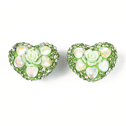 Полимерная глина в форме сердца RB-T018-03E-1