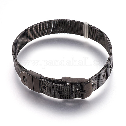 Bracelets de montres en 304 acier inoxydable WACH-P015-02B-1