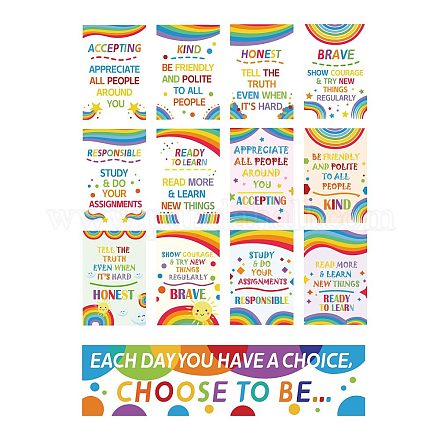 Paper Hanging Banner Classroom Decoration AJEW-WH0340-009-1