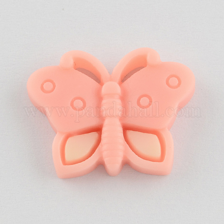 Scrapbook Embellishments Flatback Cute Butterfly Plastic Resin Cabochons CRES-Q141-04-1