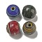 Handmade Lampwork Beads, Round, Mixed Color, 20mm, Hole: 4mm