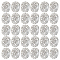 PH PandaHall 100pcs European Beads Clay Beads with Rhinestones Large Hole Spacer Beads Lucky Beads for Bracelet Jewelry Making Big Hole Polymer Craft Beads for Beaded Pens 11x8mm Hole: 5mm