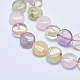 Chapelets de perles de quartz naturel G-E446-16-12mm-3