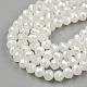 Chapelets de perles en verre électroplaqué EGLA-A034-J10mm-A08-2