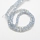 Electroplate Glass Beads Strands EGLA-F001-F23-2