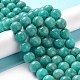 Pietra preziosa naturale perle tonde amazonite fili G-O017-10mm-08C-5