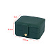 Rectangle PU Imitation Leather Jewelry Storage Boxes PAAG-PW0003-10A-03-1