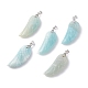 Natural & Synthetic Mixed Stone Pendants G-I314-01P-2