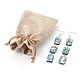 Natural Abalone Shell/Paua Shell Beads Dangle Earrings EJEW-JE02854-2