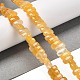 Natürlichen Topas Jade Perlen Stränge&nbsp;G-Q167-B13-01-2