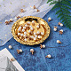 Craftdady 50 pièces 5 styles pendentifs en perles d'imitation en résine RESI-CD0001-16-6