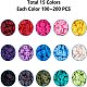 15 couleurs de perles d'argile polymère faites à la main écologiques CLAY-JP0001-02-6mm-2