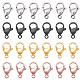 UNICRAFTALE 40pcs 4 Colors Lobster Claw Clasps 304 Stainless Steel Claw Clasps Mixed Color Jewelry Fastener Hook 1.5mm Hole Claw Clasp Trigger Clasps for DIY Jewelery Making STAS-UN0007-64-1