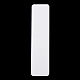 20穴アクリルパールディスプレイボードルースビーズペーストボード  接着剤付き  ホワイト  長方形  20x4.95x0.1cm  内寸：直径1cm ODIS-M006-01G-2