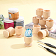 OLYCRAFT 12pcs 2 Inch Wooden Egg Cup Unfinished Wooden Egg Stands Wooden Egg Cup Holders Wood Egg Rack for DIY Wooden Craft Easter Birthday Party Supplies DIY-OC0008-23-4