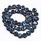 Fili di perle di diaspro imperiale naturale G-S366-065E-2