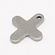 Stainless Steel Cross Charms STAS-M037-11-2