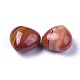 Натуральная красная яшма сердце любовь камень G-F659-B19-2