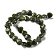 Fili di perle di giada xinyi naturale / cinese del sud G-B022-23C-3
