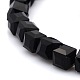 Faceted Cube Glass Beads Strands GLAA-A031-8mm-02-1