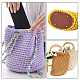 Fond de sac à tricoter en plastique DIY-WH0308-184-4