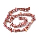 Eau douce naturelle de coquillage perles brins&nbsp;BSHE-H018-07-3