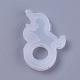 Stampi in silicone alimentare trasparenti per anelli fai da te DIY-WH0128-02C-2