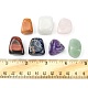 7 pièces 7 styles perles de pierres précieuses mélangées naturelles G-FS0005-52-5