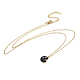 (Vente d'usine de fêtes de bijoux) 304 colliers pendentifs chaînes de câble en acier inoxydable NJEW-F267-21-2