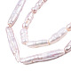 Hebras de perlas keshi de perlas barrocas naturales PEAR-N021-15-3