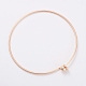 Brass Expandable Bangles AJEW-D117-02G-2