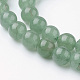 Chapelets de perle verte d'aventurine naturel G-G735-63-8mm-5