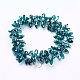 Electroplate Glass Beads Strands EGLA-J031-H11-2