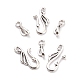 Tibetan Style Alloy Hook and S-Hook Clasps TIBE-XCP0000-20AS-NF-1