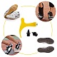 Gorgecraft 51 pièces 2 styles chaussures de piste accessoires de bricolage DIY-GF0005-12-5
