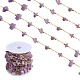 Chaînes de perles d'améthyste naturelle CHC-SZ0001-62H-1