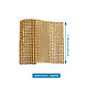 El plastico 24 filas rollo de malla de rhinestone AJEW-TA0001-09-10