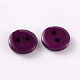 2-Agujero botones redondos de costura redondos para el diseño de vestuario BUTT-E119-28L-07-2