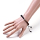 Unisex Adjustable Nylon Thread Braided Bead Bracelets BJEW-JB05010-04-4