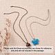 Kits de conjunto de joyas de cadena de latón craftdady diy DIY-CD0001-08-10