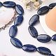 Chapelets de perles en lapis-lazuli naturel G-K311-12C-03-5