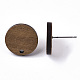 Risultati di orecchini a bottone in legno di noce MAK-N033-008-3