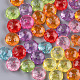 Transparent Acrylic Beads TACR-T004-02-1