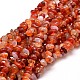Dyed Natural Carnelian Chip Beads Strands G-E271-105-1