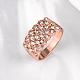 Los anillos de dedo de bronce Checa rhinestone para las mujeres exquisitas RJEW-BB02131-8A-3