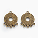 Tibetan Style Alloy Chandelier Components Links PALLOY-G234-18AB-NF-2