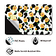 PVC プラスチック防水カード ステッカー  銀行カードの装飾用の粘着カードスキン  長方形  花  186.3x137.3mm DIY-WH0432-071-3