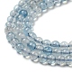 Chapelets de perles en aigue-marine naturelle G-A097-B13-03-3
