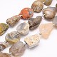 Natural Botswana Agate Beads Strands G-G543-06-1