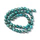 Brins de perles de jaspe impérial naturel et d'opale synthétique assemblés G-K317-A09-01-4